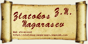 Zlatokos Magarašev vizit kartica